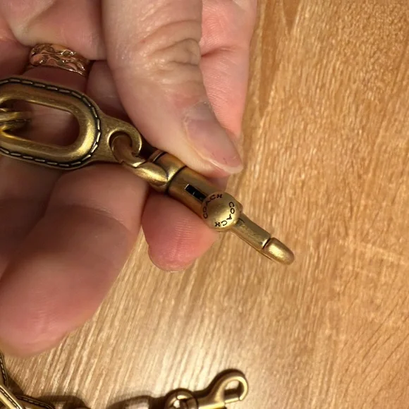 Coach Gold Link Chain 🔗 - Picture 3 of 4